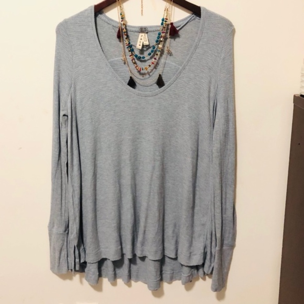 Free People Gray Thermal